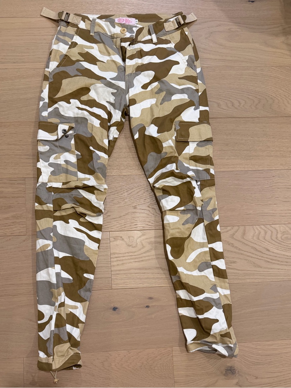 Hidden cult beige camo pants